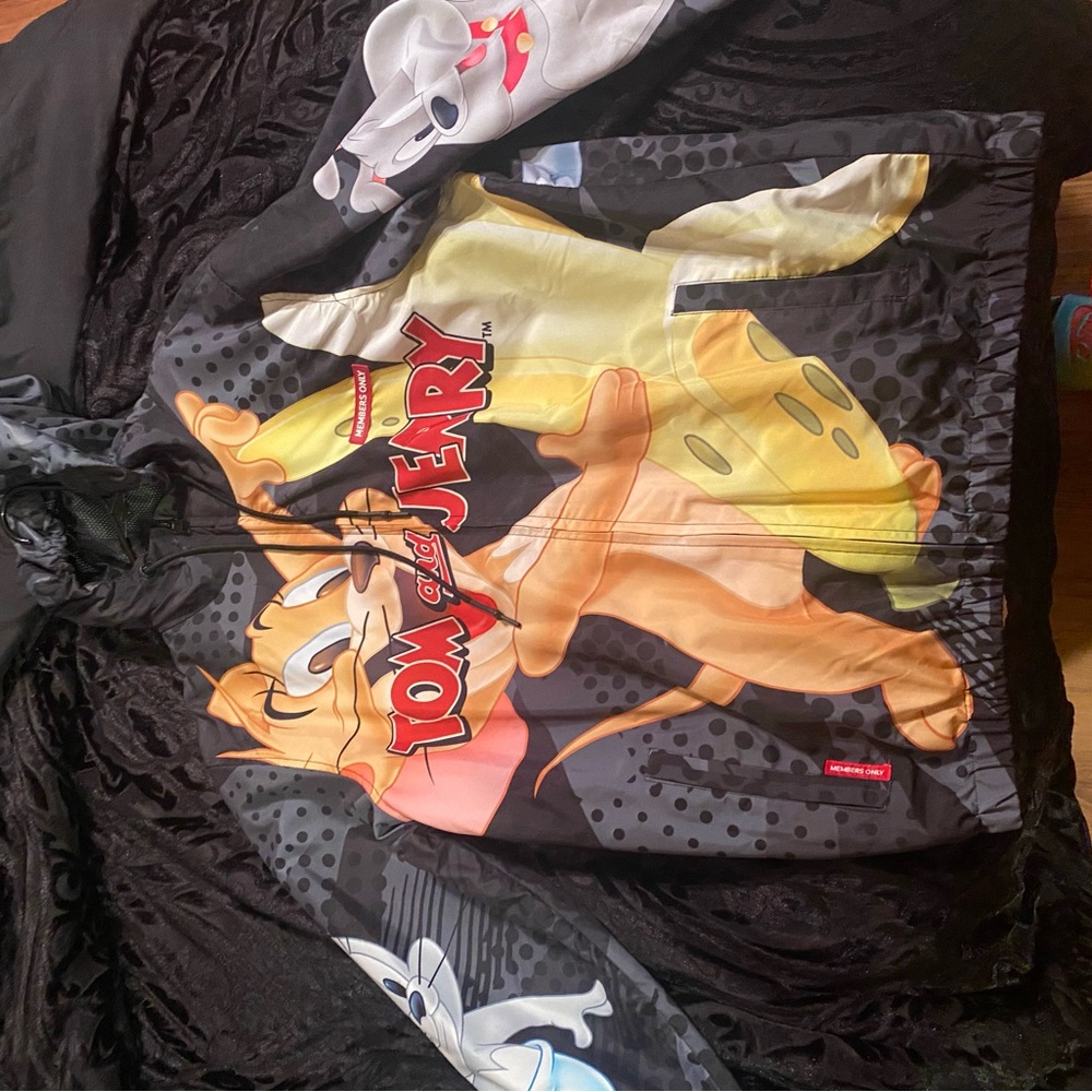 Tom an Jerry Members only rain jacket
